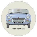 MGB Roadster (disc wheels) 1962-64 Coaster 4